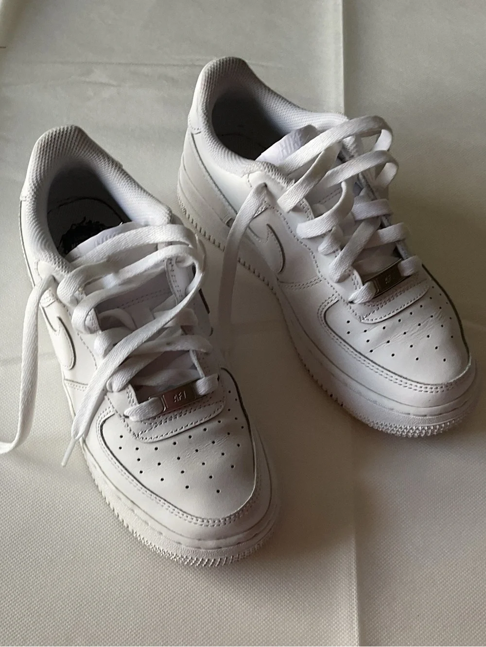 Nike Air Force 1’s White Classic Sneakers